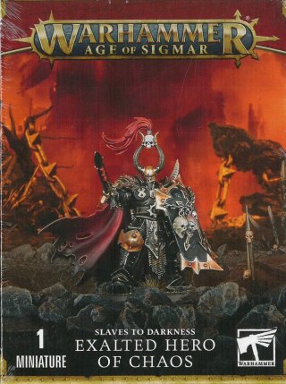 Warhammer Age of Sigmar SLAVES TO DARKNESS EXALTED HERO OF CHAOS