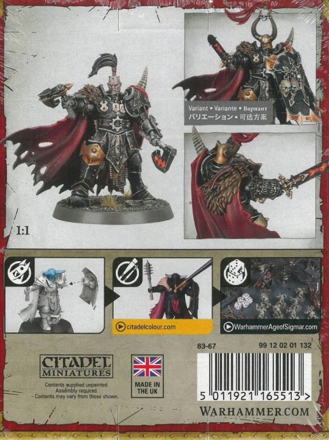 Warhammer Age of Sigmar SLAVES TO DARKNESS EXALTED HERO OF CHAOS