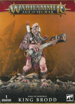 Warhammer Age of Sigmar SONS OF BEHEMAT: KING BRODD Games Workshop