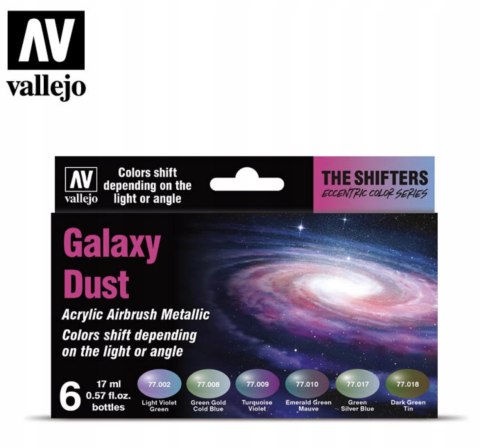 Zestaw farb Vallejo 77.092 The Shifters Galaxy Dust 6szt