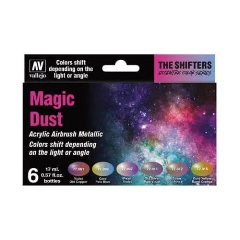 Zestaw farb Vallejo Magic Dust 77.090 6 szt.