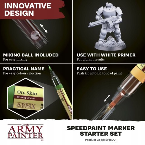 AP Speedpaint 2.0 - Marker - Polished Silver - SM1017