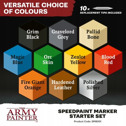 Army Painter: Speedpaint 2.0 - Marker - Starter Set