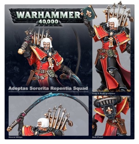 FIGURKI WARHAMMER 40000 REPENTIA SQUAD ADEPTA SORORITAS