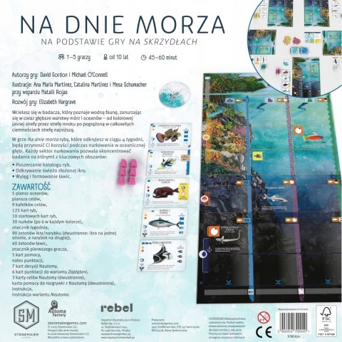 Gra planszowa Na dnie morza Rebel