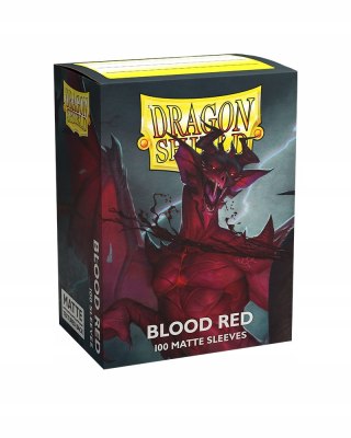Koszulki na karty Dragon Shield Blood Red Simurag Matte 100