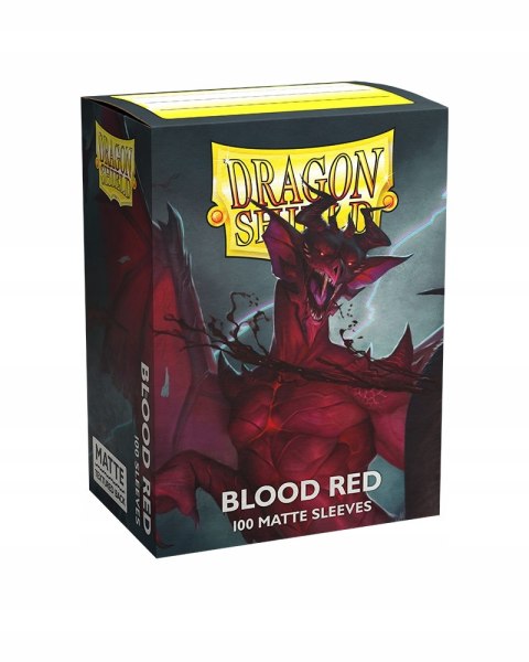 Koszulki na karty Dragon Shield Blood Red Simurag Matte 100