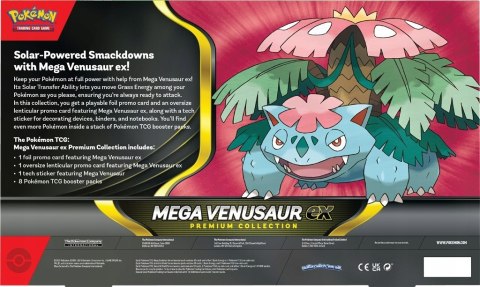 POKÉMON TCG: MEGA VENUSAUR EX - PREMIUM COLLECTION