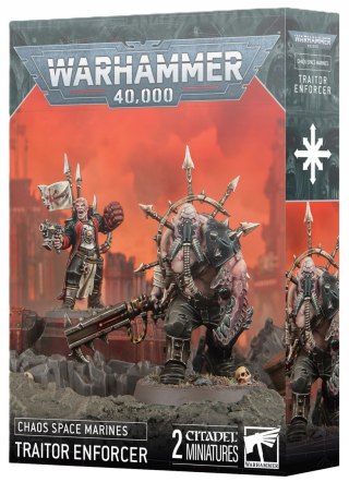 WARHAMMER 40K - CHAOS SPACE MARINES TRAITOR ENFORCER