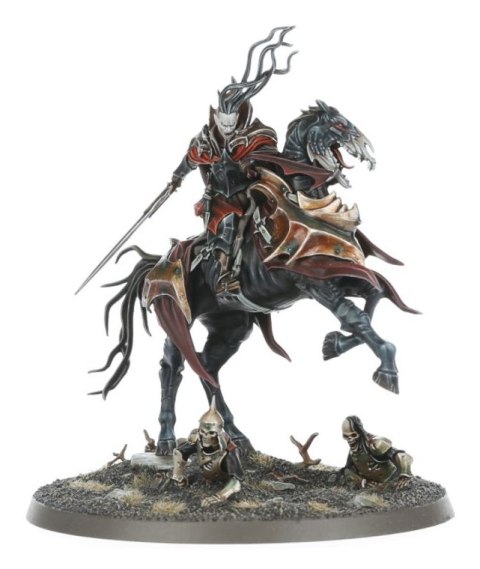 WARHAMMER AOS - SOULBLIGHT GRAVELORDS VAMPIRE LORD ON NIGHTMARE STEED