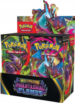 ZESTAW 36X POKÉMON TCG: MEGA EVOLUTION - PHANTASMAL FLAMES - BOOSTER