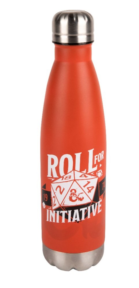 Dungeons Dragons Thermo Water Bottle Roll for Initiativ
