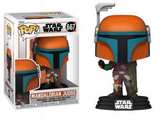 Funko Pop! Mandalorian Judge 667 - lekko uszkodzone pudełko