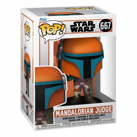 Funko Pop! Mandalorian Judge 667 - lekko uszkodzone pudełko