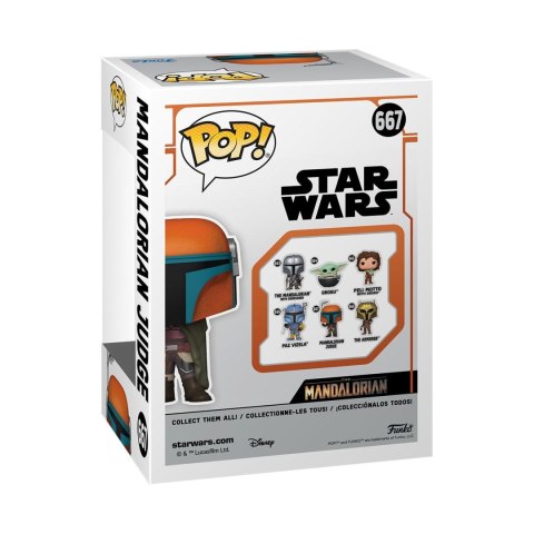 Funko Pop! Mandalorian Judge 667 - lekko uszkodzone pudełko