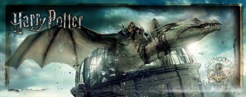 Harry Potter - Puzzle 1000 el. Ucieczka z Banku Gringotta
