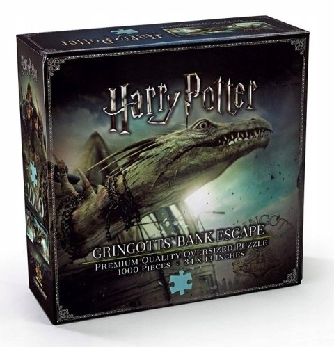 Harry Potter - Puzzle 1000 el. Ucieczka z Banku Gringotta