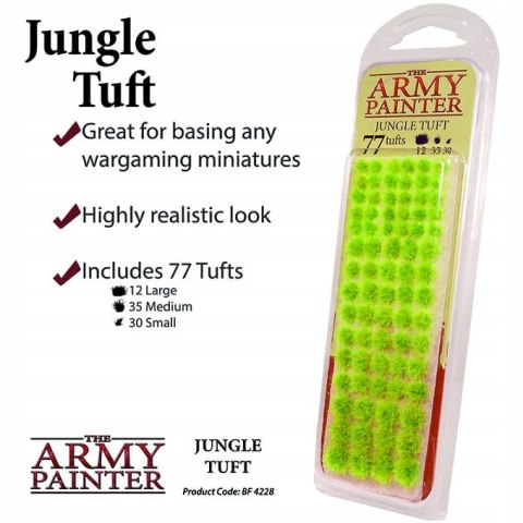 Kępki trawy Army Painter Jungle Tuft 77 sztuk