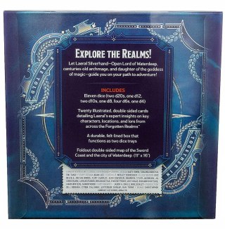 Kości D&D 5.0 Laeral Silverhand's Explorer's Kit 10 szt.