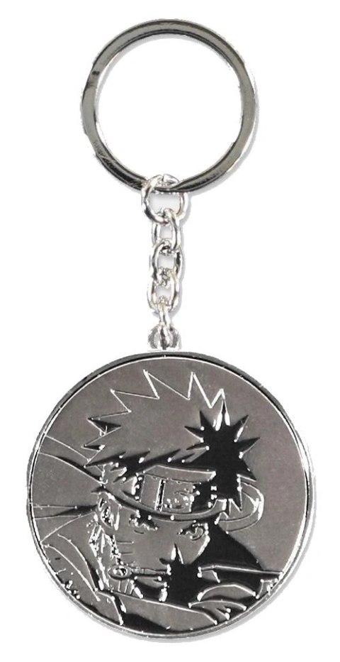 Naruto Shippuden Metal Keychain Logo