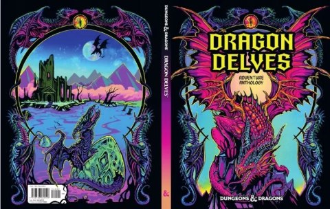 PODRĘCZNIK DUNGEONS DRAGONS - DRAGON DELVES ADVENTURE ANTHOLOGY ALT COVER