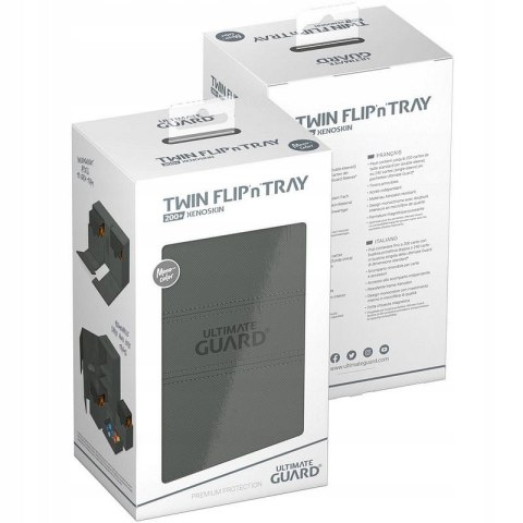 Pudełko Flip'n'Tray XenoSkin 200+ Monocolor Grey