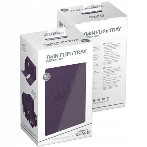 Pudełko Flip'n'Tray XenoSkin 200+ Monocolor Purple