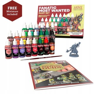 The Army Painter: Warpaints - Fanatic - Most Wanted Paint Set