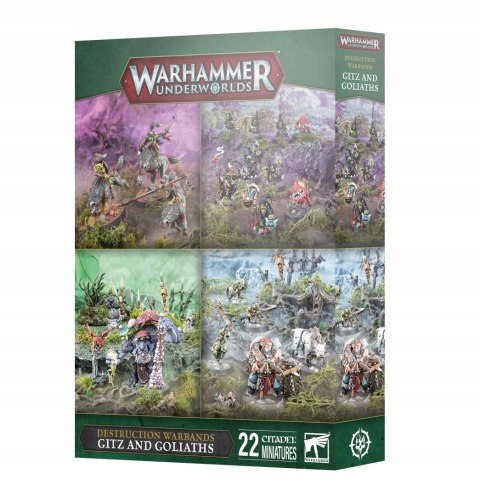 WARHAMMER AOS - UNDERWORLDS GITZ AND GOLIATHS
