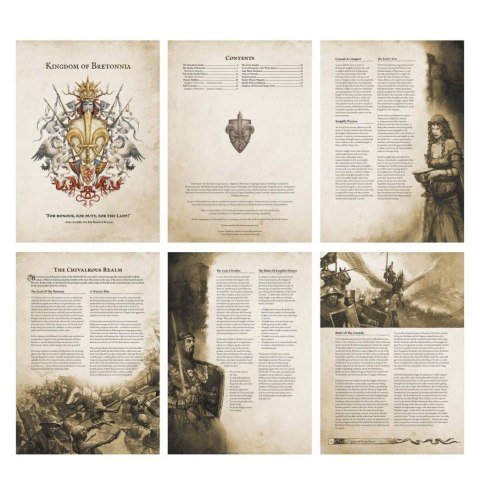 WARHAMMER - ARCANE JOURNAL KINGDOM OF BRETONNIA