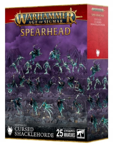 Warhammer Age Of Sigmar Nighthaunt Cursed Shacklehorde