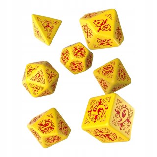 Zestaw kości Q-Workshop Pathfinder Legacy of Fire Dice Set 7 sztuk