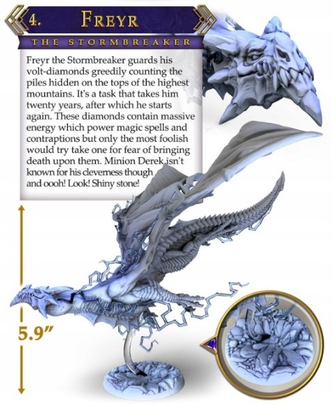 Figurka Archon Studio Dungeons & Lasers: Origon The Denouncer