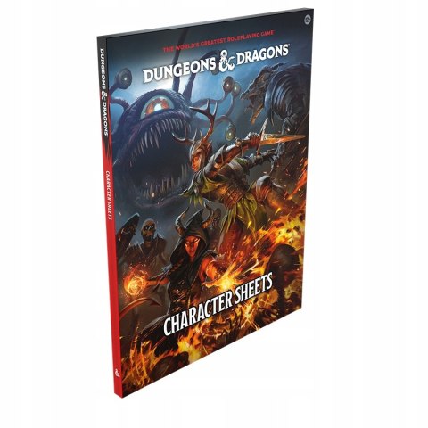 KARTY GRACZA DUNGEONS & DRAGONS RPG - CHARACTER SHEETS 2024