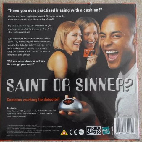 Saint or Sinner Lie Detector