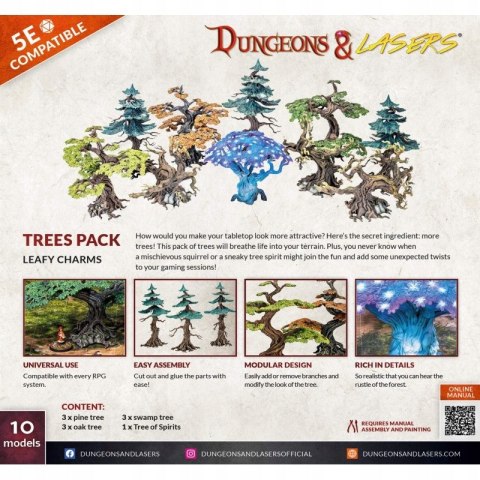 Trees Pack - Las Dungeons & Lasers