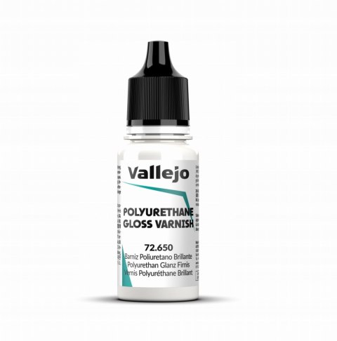 VALLEJO 72650 Gloss Polyurethane Varnish 18ml