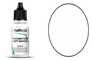 VALLEJO 72651 Matt Polyurethane Varnish 18ml