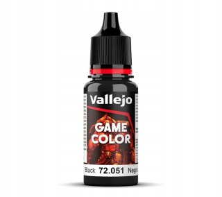 Vallejo Game Color 72051 Black 18 ml