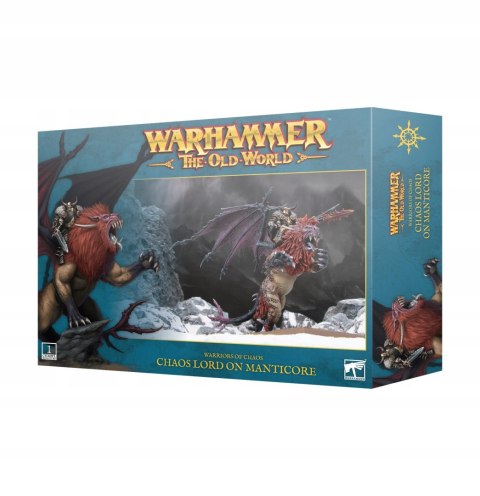 WARHAMMER - WARRIORS OF CHAOS LORD ON MANTICORE