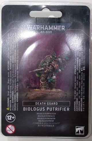 Warhammer 40000 DEATH GUARD: BIOLOGUS PUTRIFIER Games Workshop