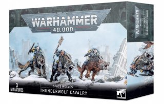 Warhammer 40000 Space Wolves Thunderwolf Cavalry Games Workshop
