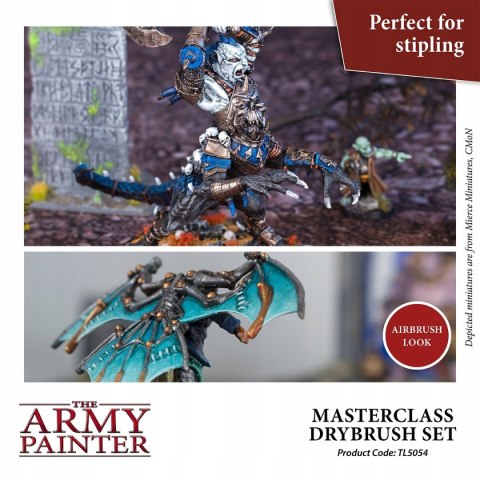 Zestaw pędzli Army Painter Masterclass Drybrush Set