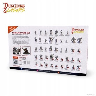 Dungeons and Lasers Deuslair Core Set / RPG / Gry bitewne