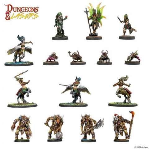 Dungeons and Lasers Deuslair Core Set / RPG / Gry bitewne