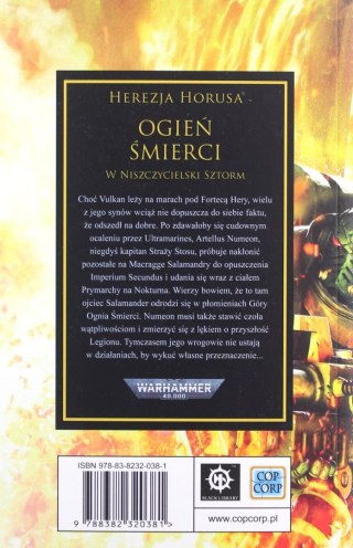 Ogień Śmierci W niszczycielski sztorm Nick Kyme