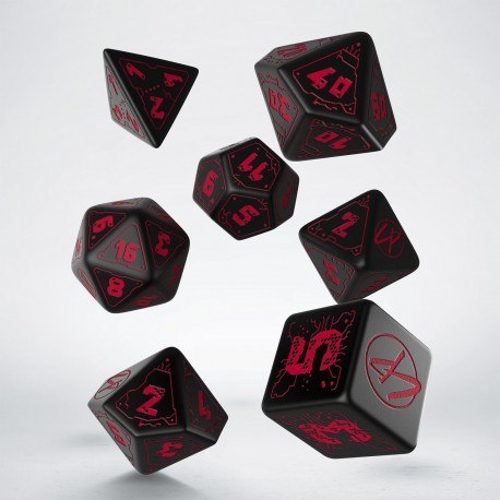 Q-Workshop Kości Cyberpunk Red