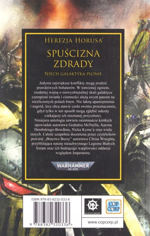 Spuścizna Zdrady Graham McNeill