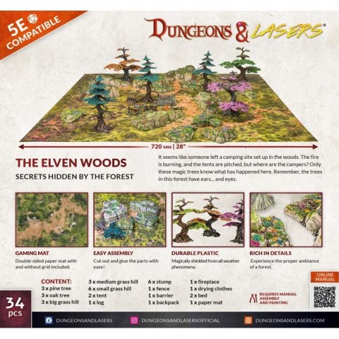 The Elven Woods - Las Elfów Dungeons & Lasers