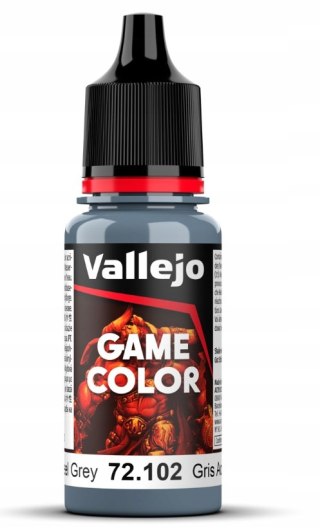 VALLEJO GAME COLOR - 72102 Steel Grey 18ml